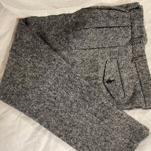 J CREW IRISH WOOL PLEATED PANTS - SIZE 31-30